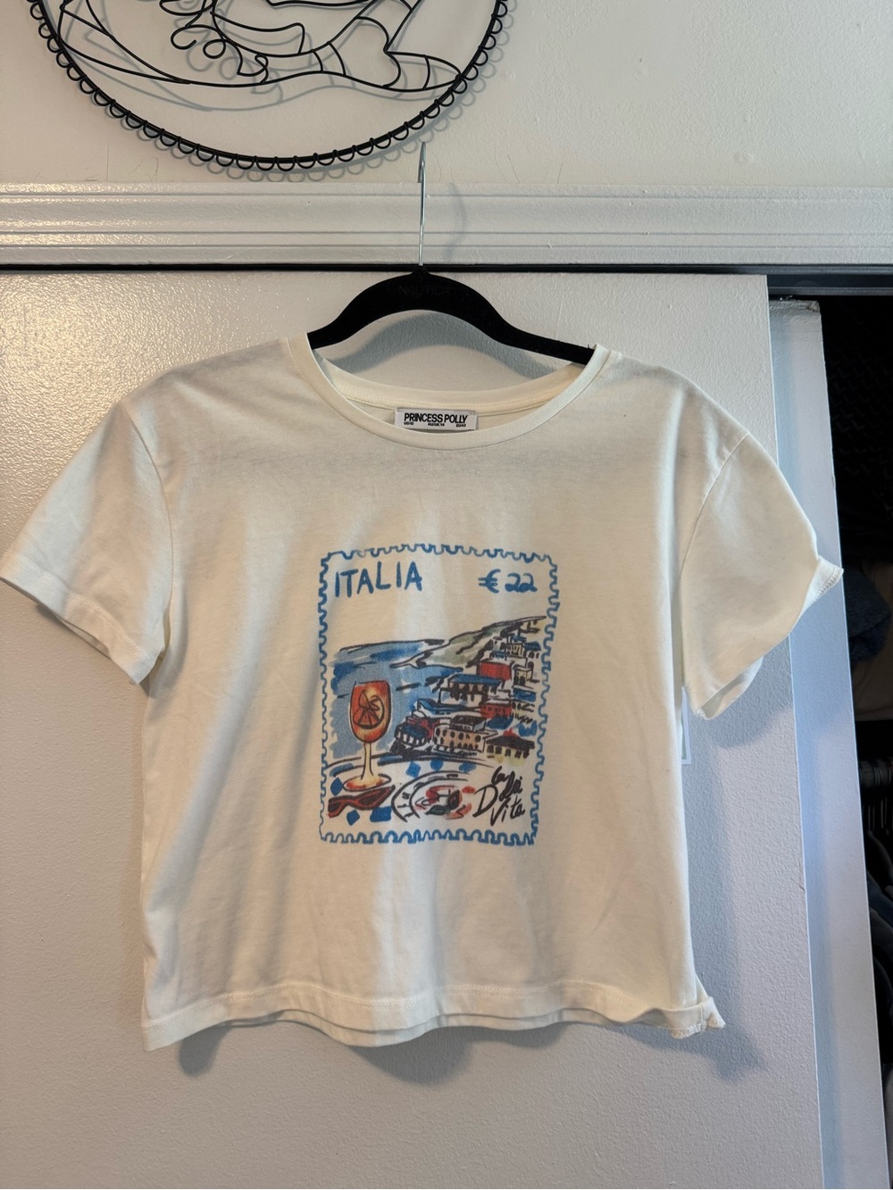 Princess Polly Italia Stamp Baby Tee